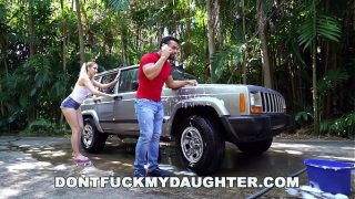 DONT FUCK MY step DAUGHTER Naughty Sierra Nicole Fucks The Carwash Man