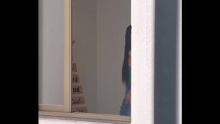 I spy on my delicious rommie and record her while she changes